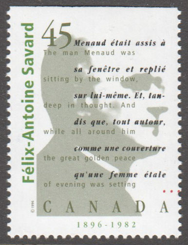 Canada Scott 1625 MNH - Click Image to Close